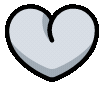 Light_gray_heart emote for Discord
