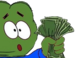 pepecashooh emote for Discord