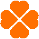 Heart_loader_orange emote for Discord