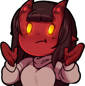 Meru_Shrug emote for Discord