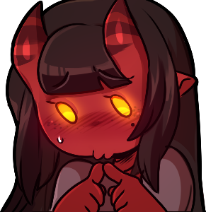 Meru_Shy_Blush emote for Discord