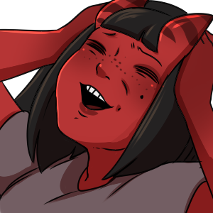 Meru_Laughing emote for Discord