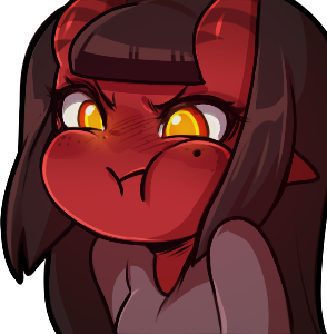 Meru_Pout emote for Discord