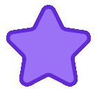 Purplestargif emote for Discord