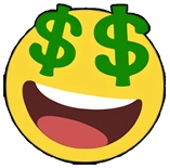 MoneyEyes emote for Discord