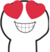 hearteyes emote for Discord