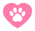 Pawheartx emote for Discord