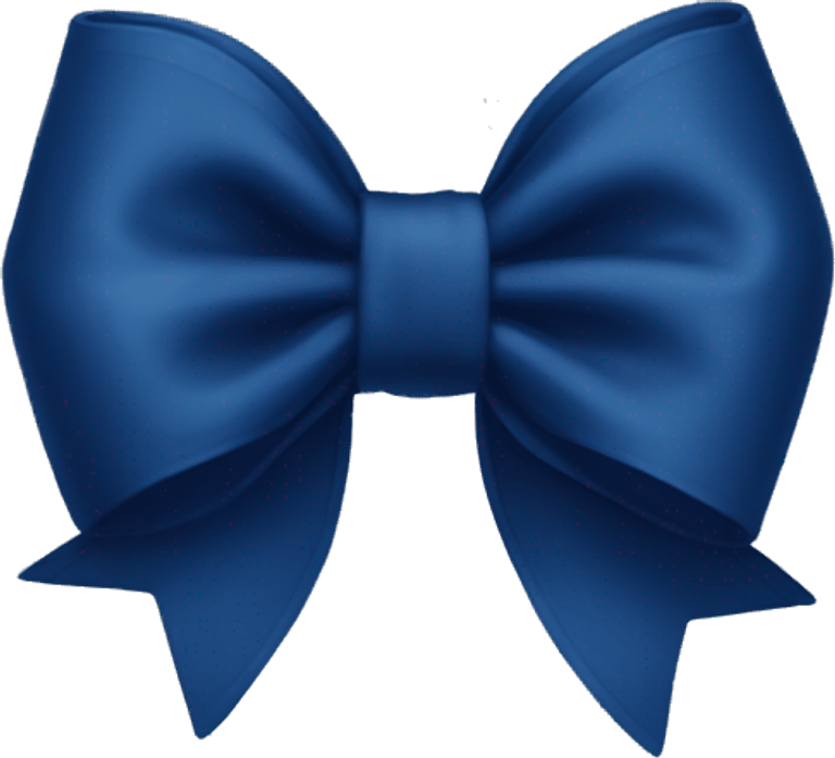 Darkbluebow emote for Discord