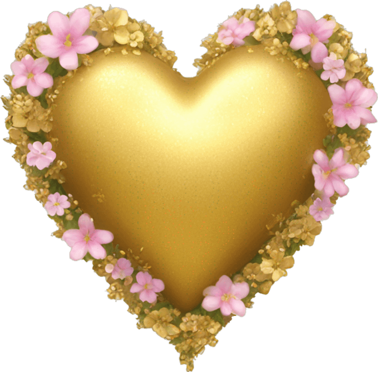 Goldflowerheart emote for Discord