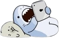 IpadKidShark emote for Discord