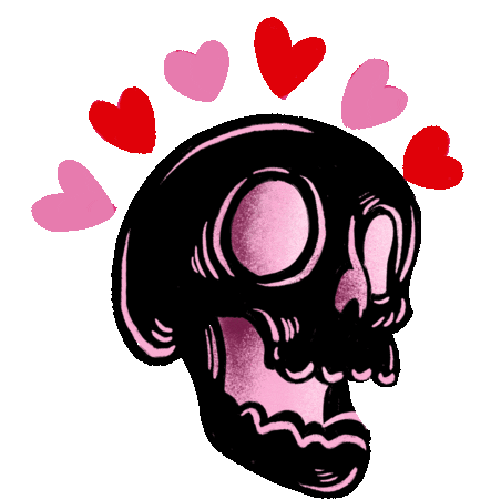 SkullHearts emote for Discord