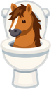 skibidihorse emote for Discord