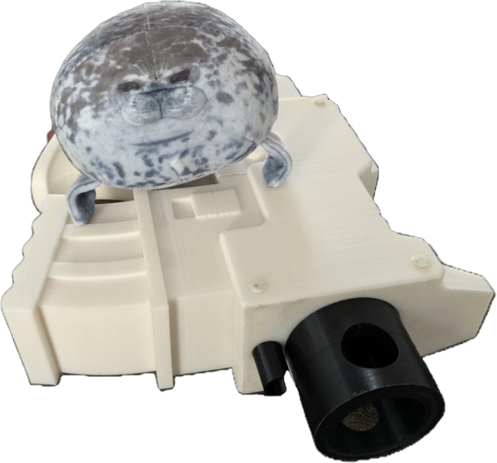 SealThreatenGun emote for Discord