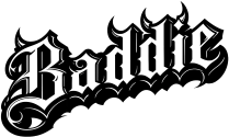Baddiegothtext emote for Discord