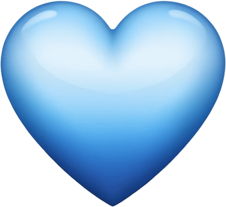 Lightblueheart emote for Discord
