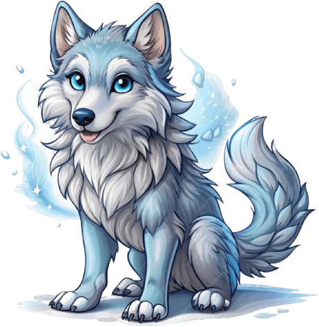 frostywolf emote for Discord