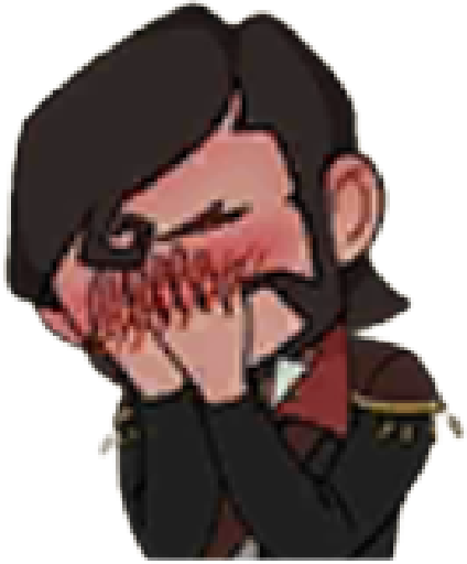 KCEmbarassed emote for Discord