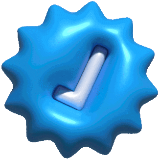 Verified_giphy3D emote for Discord