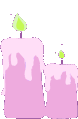 CandlesPink3 emote for Discord