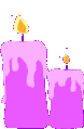 CandlesPink1 emote for Discord