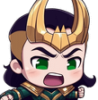 LokiYell emote for Discord