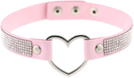 Pinkglitterchoker emote for Discord