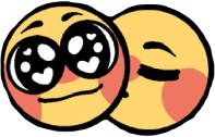Couplehuggingkissing static emote