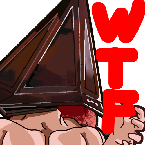 PyramidHeadWTF emote for Discord