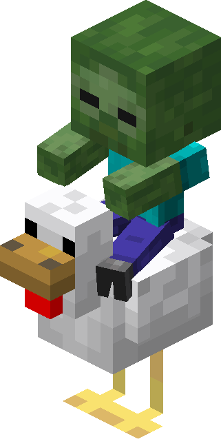 Chicken_Jockey emote for Discord
