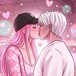 blushing_couple emote for Discord