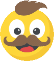 Hipsteremoji emote for Discord