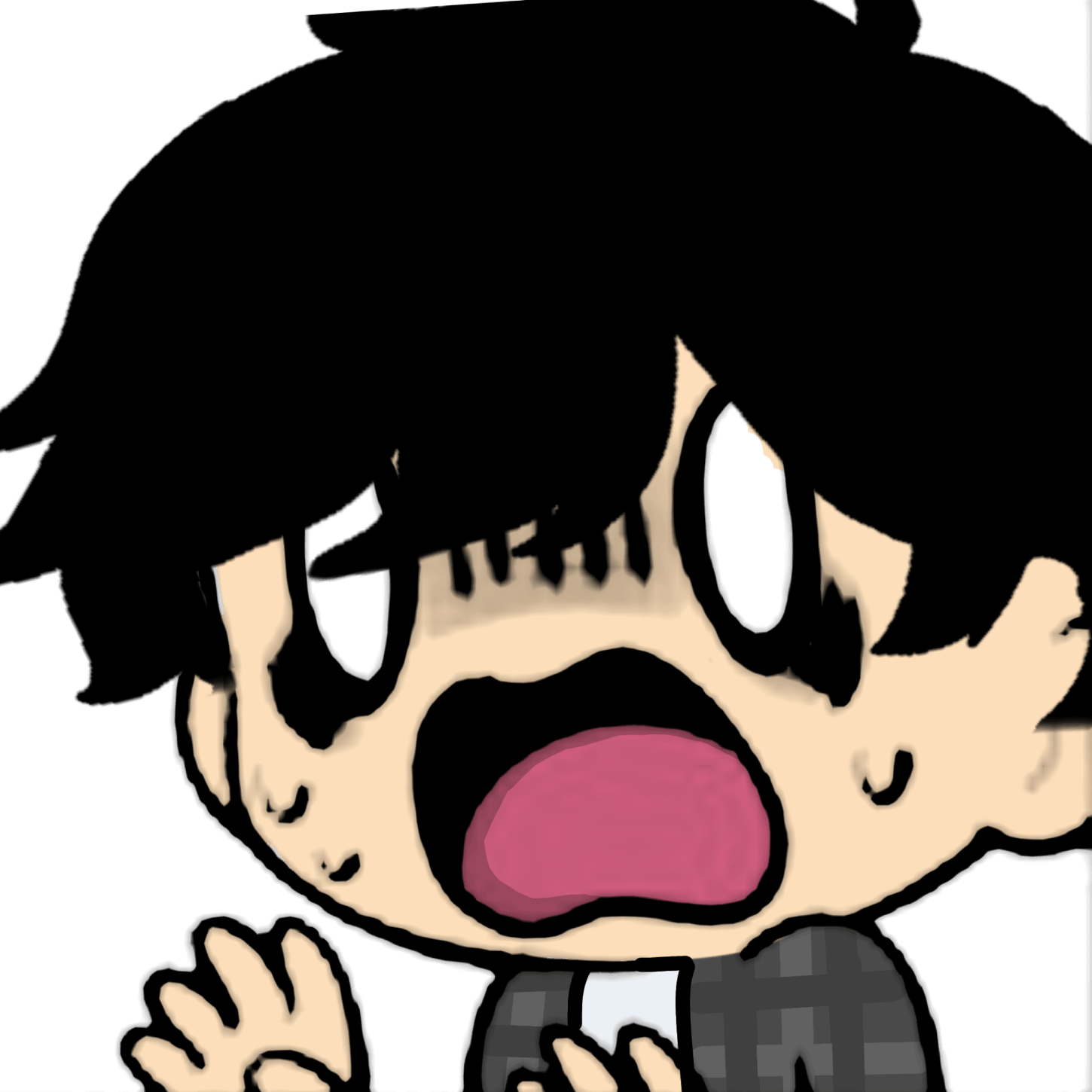 BillyScared emote for Discord