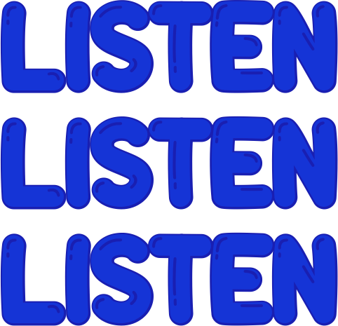Listen emote for Discord
