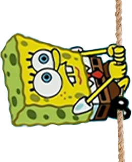 spongebobrope emote for Discord