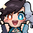 LunaSnowThumbsUp static emote