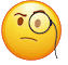 curious emote for Discord
