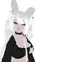BunnyGirlLeave animated emote