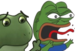 pepeworrypat emote for Discord