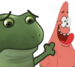 pepeworrypat emote for Discord