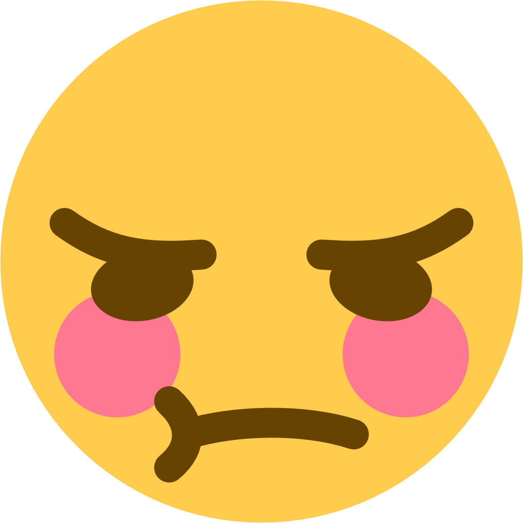 pout emote for Discord