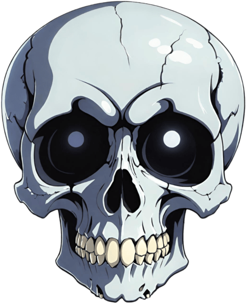 CreepySkull emote for Discord