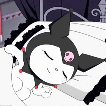 SleepingKuromi emote for Discord
