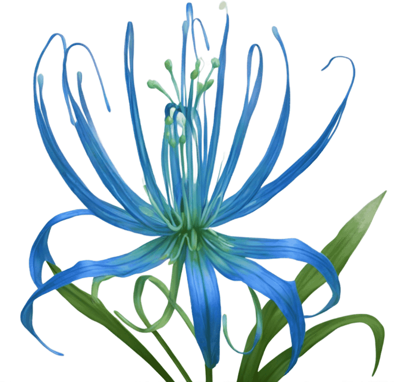 blue_spider_lily emote for Discord