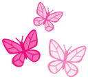 PinkButterflies emote for Discord