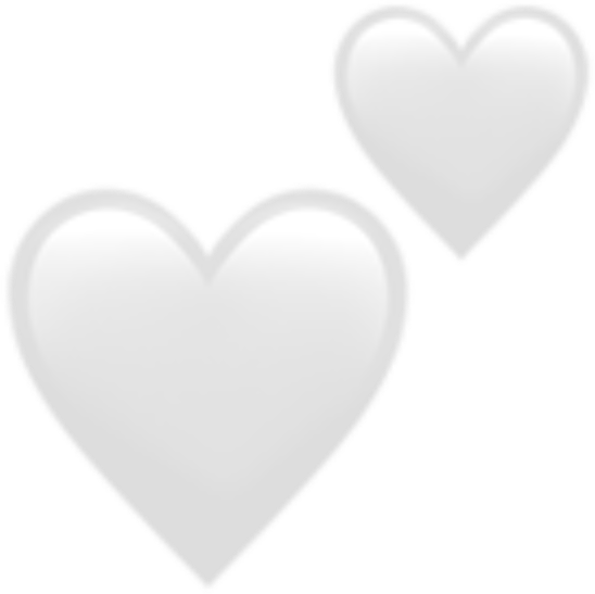 HeartsWhite emote for Discord