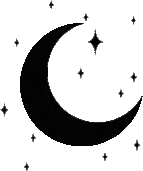 MoonBlack animated emote
