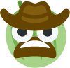 MadMelonCowboy emote for Discord