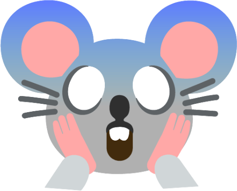 Mouse_Shock emote for Discord