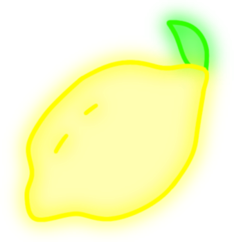 neon_lemon static emote