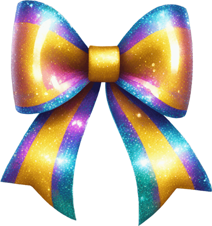 Glitterbow emote for Discord